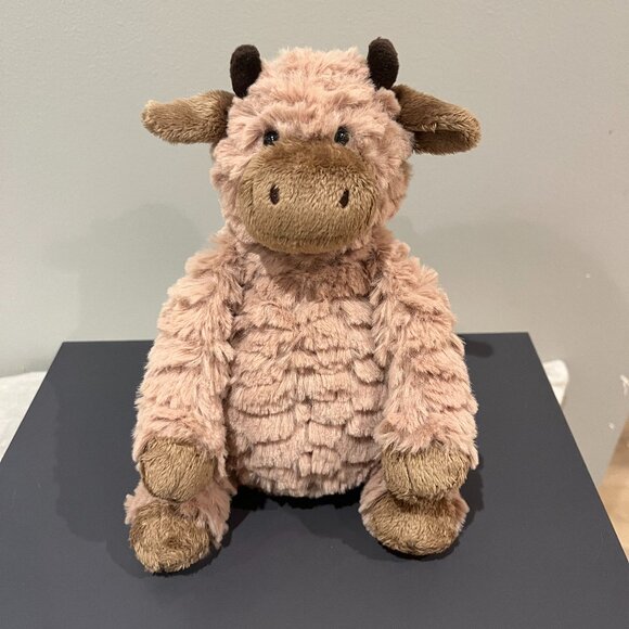 BNWT Fuddles Calf Cow Jellycat - RARE RETIRED HTF - Picture 1 of 8